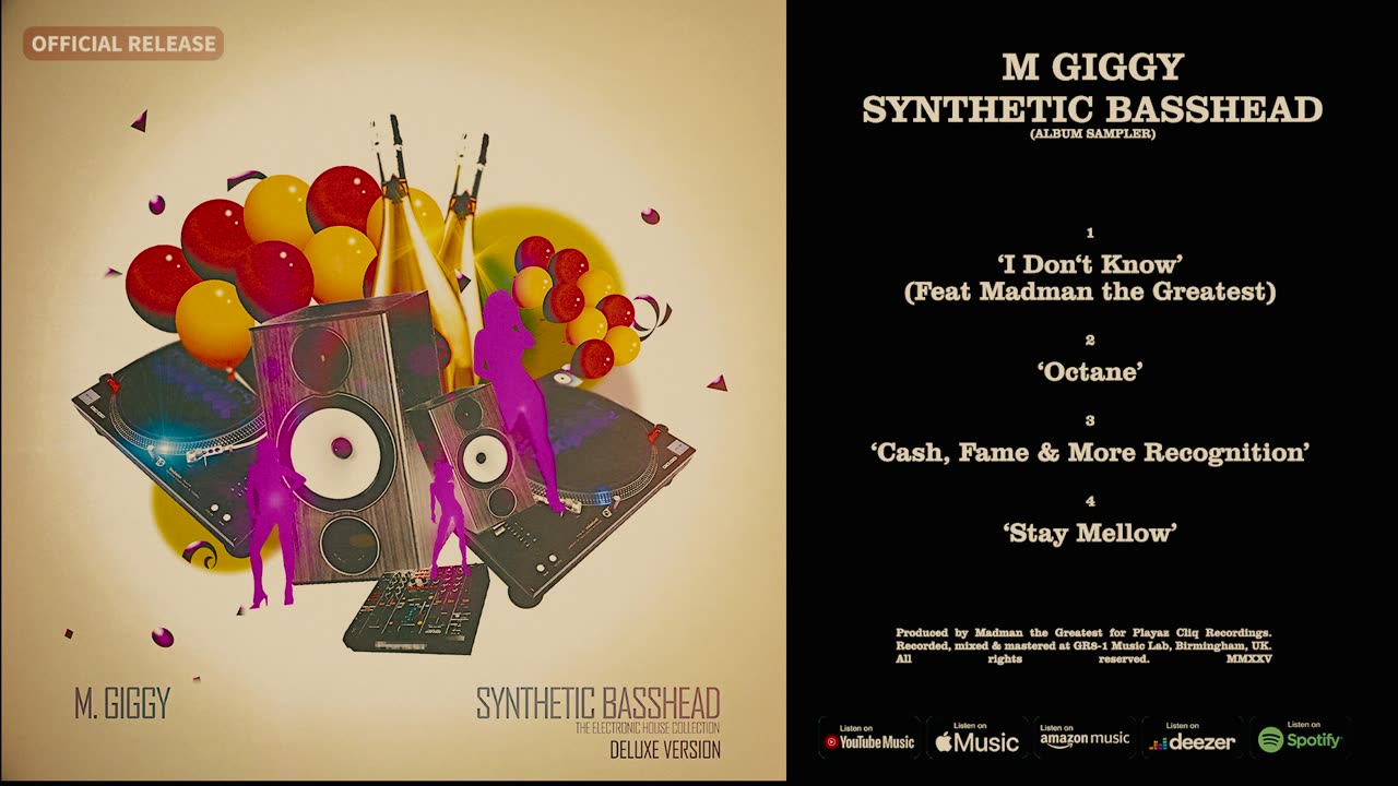 M Giggy - Synthetic Basshead (Album Sampler)