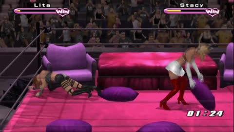 Lita vs Stacy Keibler