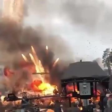 Behind the scenes special effects battle scene for Transformers: The Last Knight