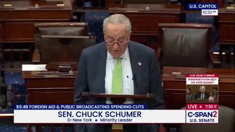 Chuck Schumer says PBS, NPR funding is 'life and death'