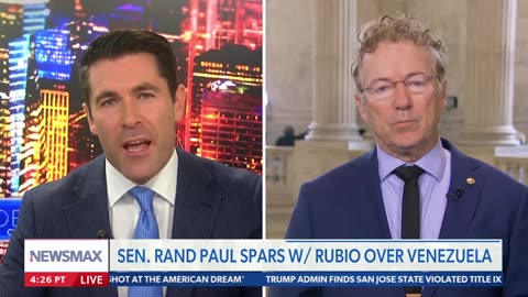 Sen. Rand Paul's stance on ICE Shooting, Maduro Capture & Presidential Powers.