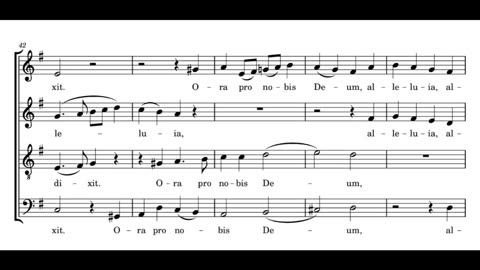 Regina caeli (a 4)