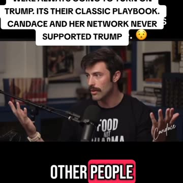 They were always gonna turn on Trump