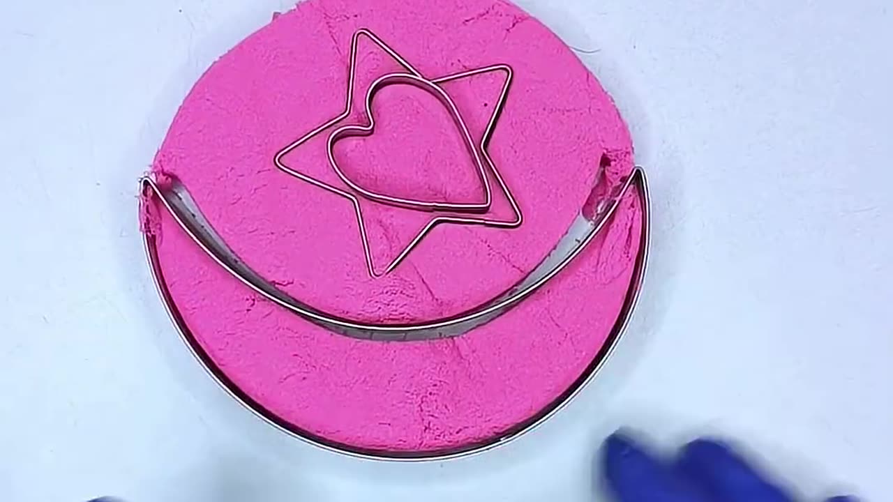 Created with love 🌙💖 Shaped in soft pink sand ✨