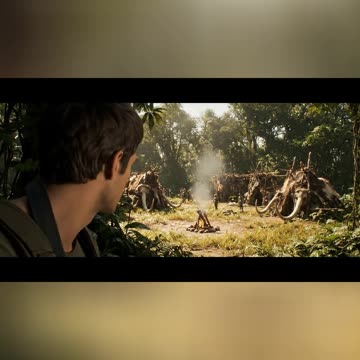 Mammoth Hunt Through the Eyes of Prehistoric Humans (AI) #aiart #aihistory