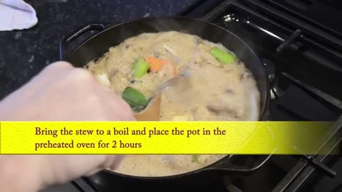 Hearty Slow-Cooked Beef Stew with Golden Crunchy Dumplings