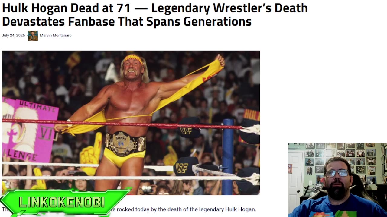 Hulk Hogan Passes Away In An Early Age. He Will Not Be Forgotten
