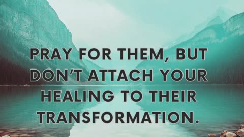 What if your healing isn’t waiting on their change—but your release?