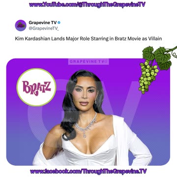 Kim Kardashian Lands Major Role Starring in Bratz Movie as Villain
