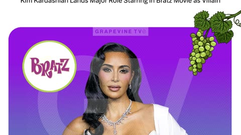 Kim Kardashian Lands Major Role Starring in Bratz Movie as Villain