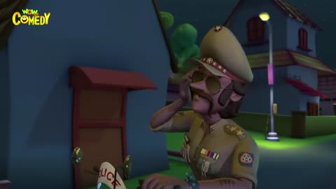 Cartoon Motu Patlu- EP20B _ Bhoot Bangla _ Funny Videos For Kids _ Wow Kidz Comedy