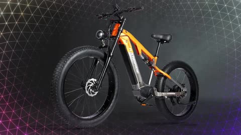 RANDRIDE YX80 Electric Bike 1500W Motor 48V 23AH Battery E-City Electric Bike
