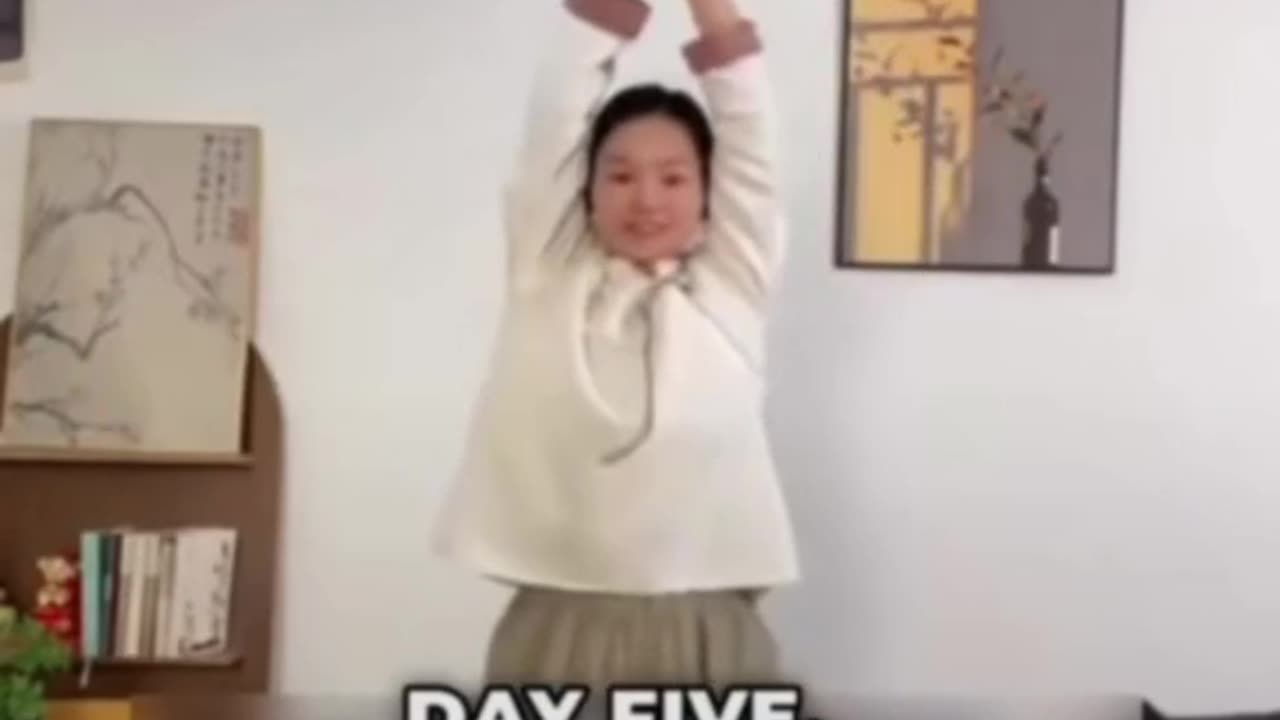 5 Minutes secret Tibetan exercise for longevity.