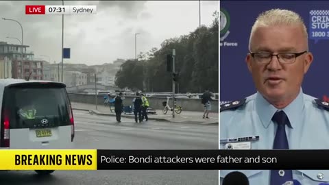 Father and son carried out Bondi Beach terror attack