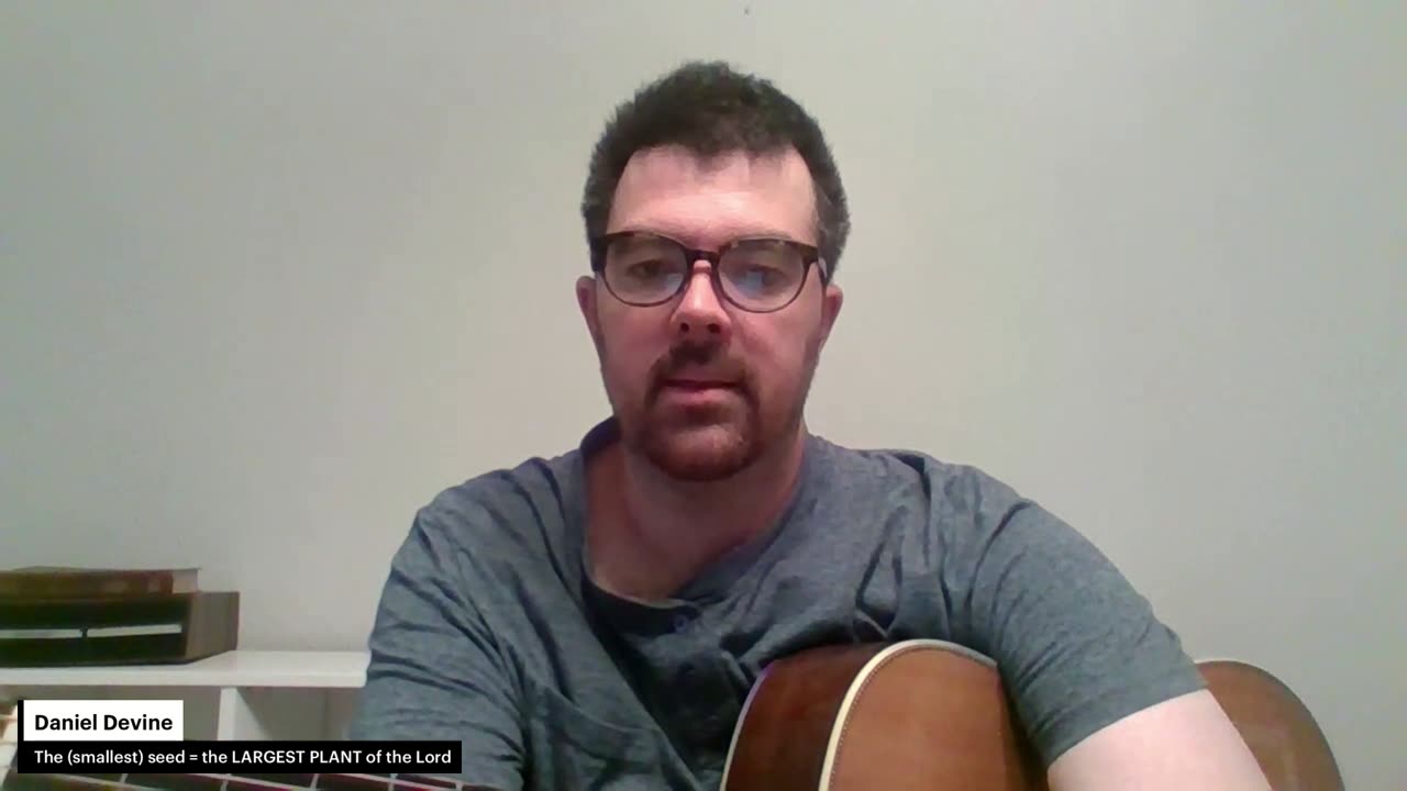 Smallest seed, LARGEST PLANT of the Lord: LIVE from the Coffeehouse