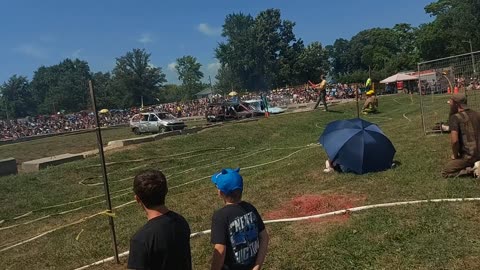Comber Fair demolition derby