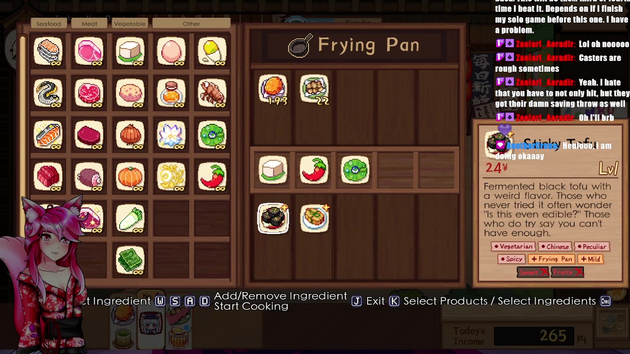 Serving all the VIP's...The Shrine opens up shop. Touhou Mystia Izakaya VOD