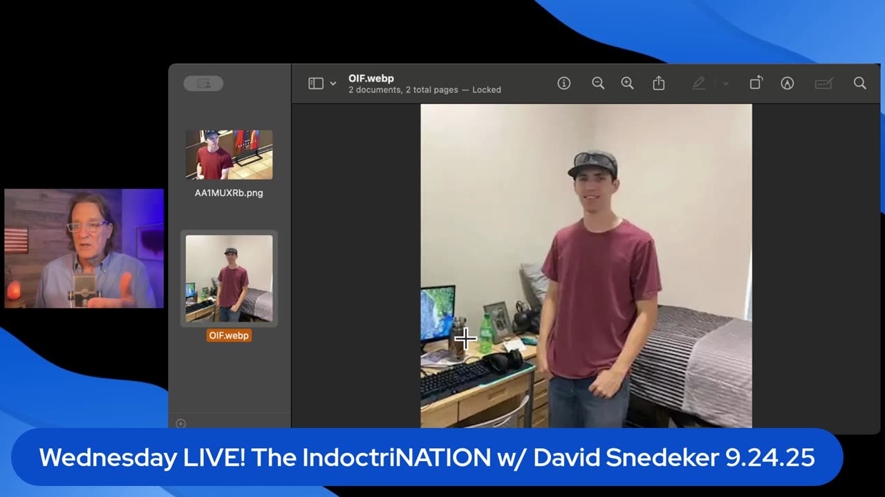 Wednesday LIVE! The IndoctriNATION w/ David Snedeker 9.24.25