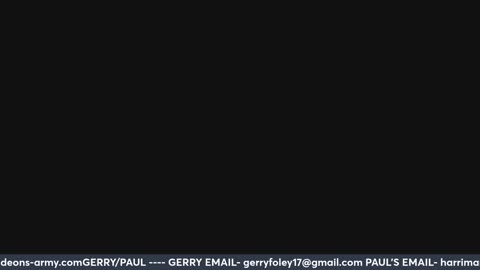 GIDEONS ARMY FRIDAY LIVE 8/8 @ 930 AM EST