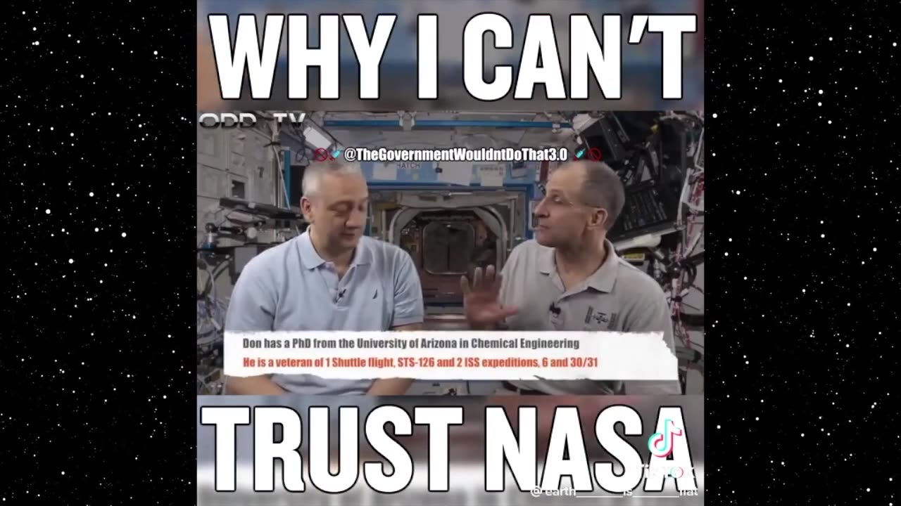 I can see the stars!