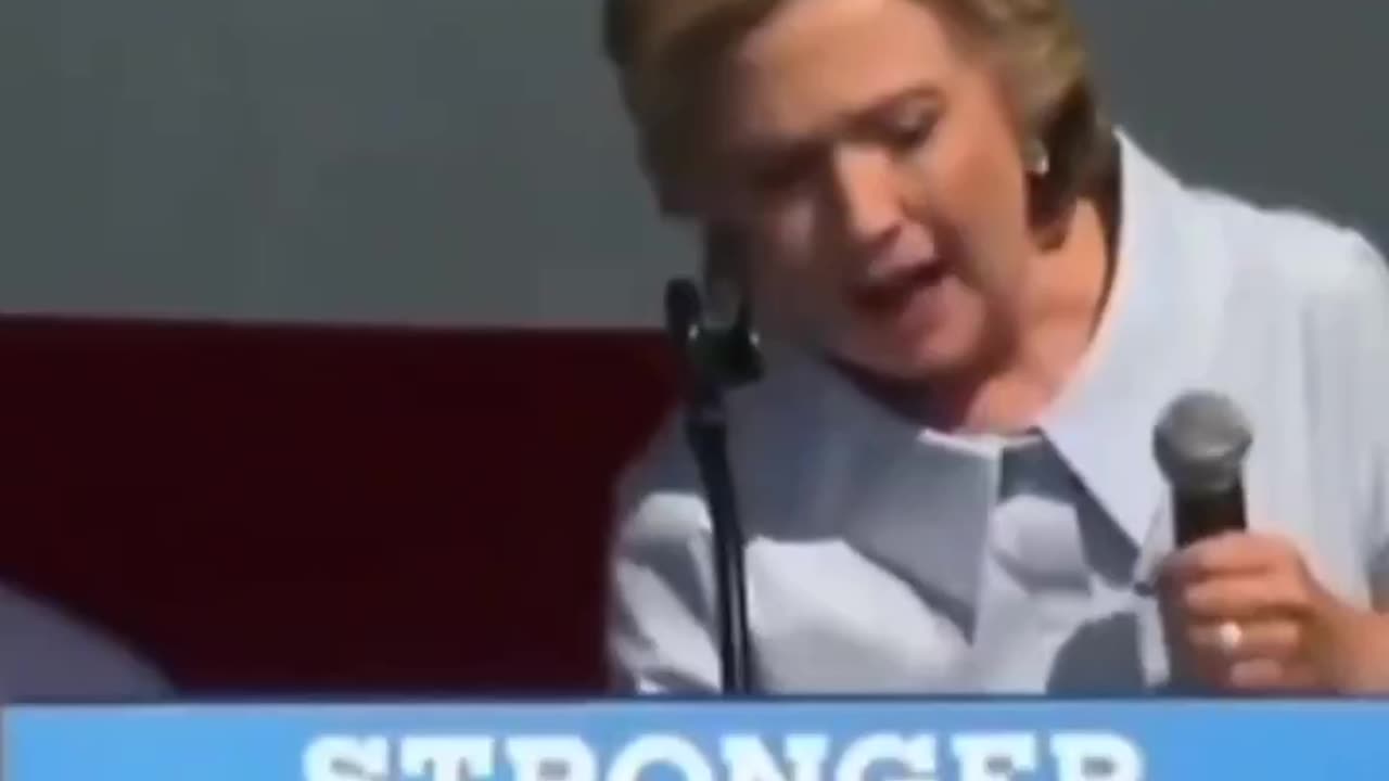 Rewind That – What Did Hillary Just Spit Into Her Water?! | REDPILL DRIFTER