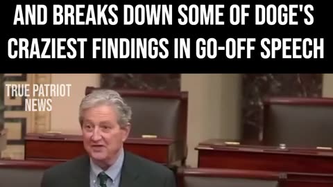 Senator Kennedy on DOGE