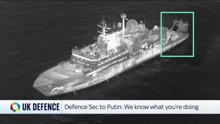 What is a Russian spy ship doing off the coast of Scotland?