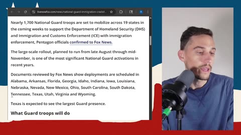 National Guard to be Deployed to Utah to help ICE and DHS