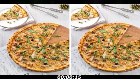 Pizza puzzle: Have something more at pizza, can you spot it?