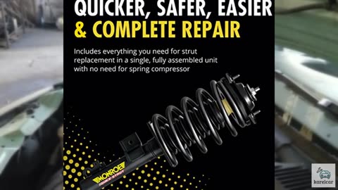 Monroe Quick-Strut 139105 Suspension Strut and Coil Spring Assembly for Chevrole