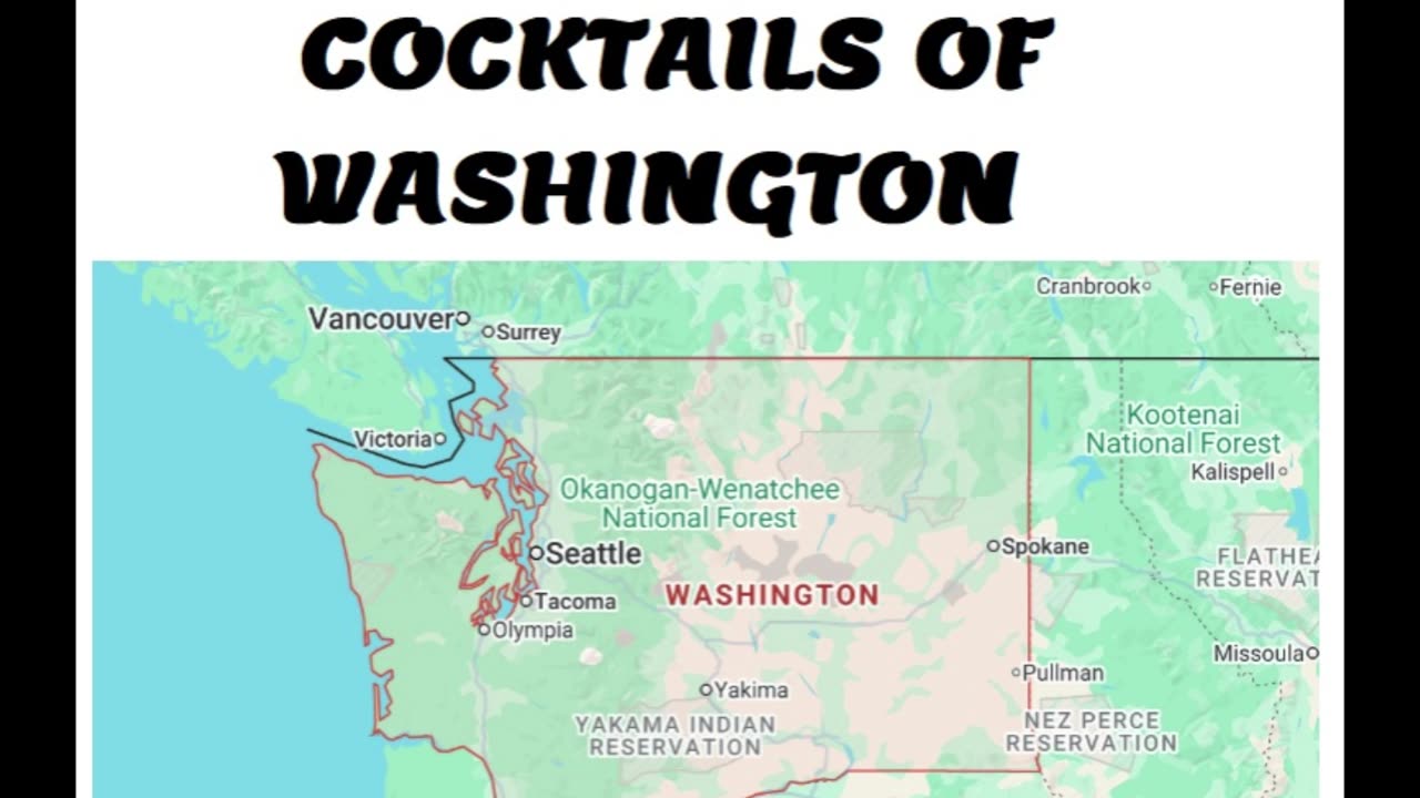 Most popular cocktails of Washington