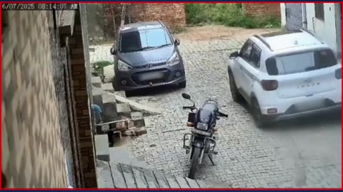 CCTV Exposes Kids’ Wild Car Stunt: Who’s Responsible?