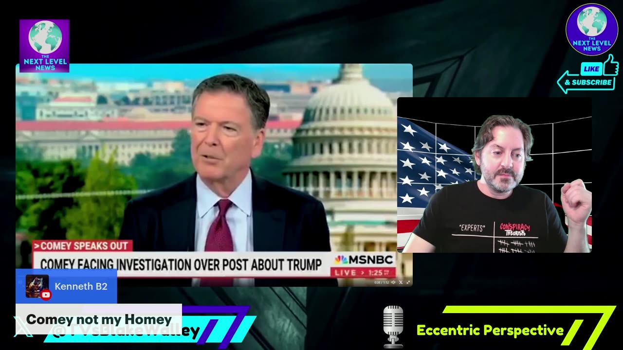 8647? Does James Comey Have TDS 24/7?