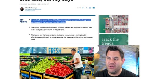 Americans Are Falling Further Behind - Can't Afford Food