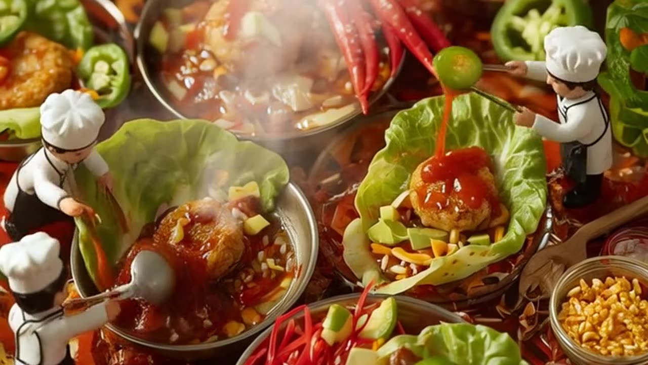 Korean Lava Wraps – Fiery, Crunchy & Totally Addictive
