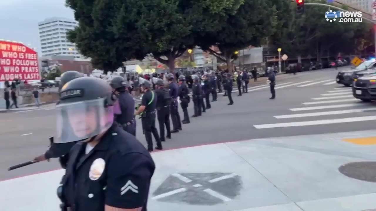 "We're going to have troops everywhere." Trump deploys 2,000 to L.A. - news.com.au