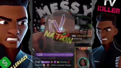 TOMIKAY VS KOB IN MESSY CALLER LIVE