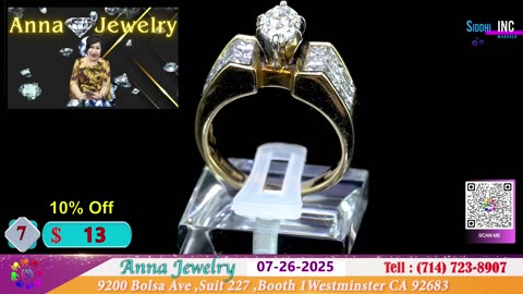 Anna Jewelry 7-26-2025 | 10% OFF EVERYTHING |Nu Trang Cao Cap |Phuoc Loc Tho#annajewelry#welivecali