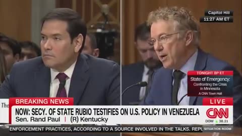 Sec. Marco Rubio responds to Rand Paul on Venezuela attacks