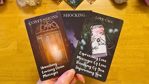 BE PREPARED! 😍 THIS PERSON MAY REACH OUT TO YOU LATE AT NIGHT WITH A SHOCKING CONFESSION 😘