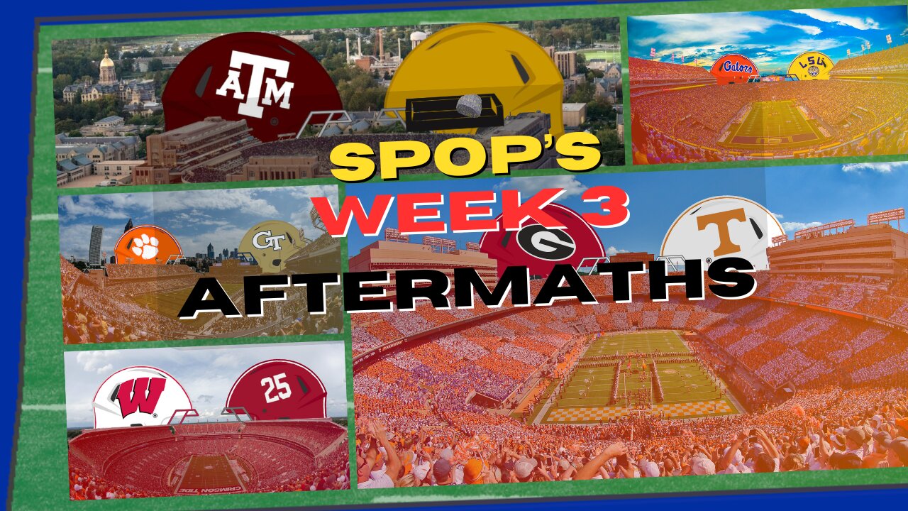 Quick Picks Recap of All Top 25 Teams Week 3 Game - Aftermaths