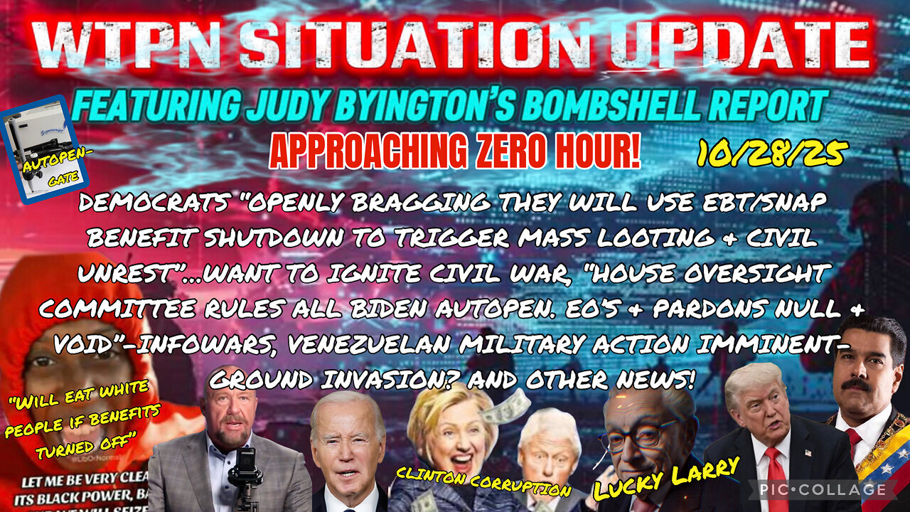WTPN ~ Judy Byington ~ Situation Update ~ 10-28-25 ~ Trump Return ~ Restored Republic via a GCR