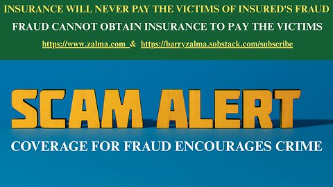 Insurance Will Never Pay the Victims of Insured's Fraud