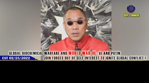 Xi unleashed biochemical war with COVID, allied with Putin to spark World War III!
