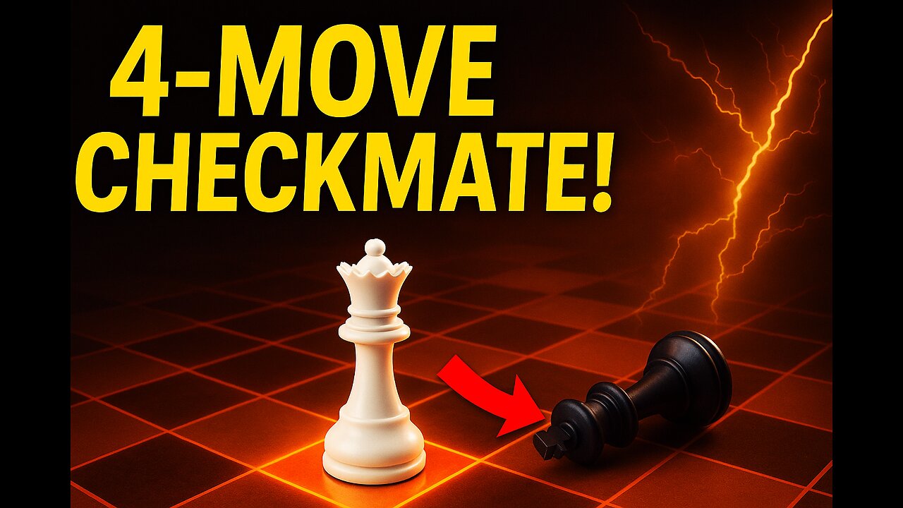 This 4 Move Chess Trap Will Blow Your Mind!