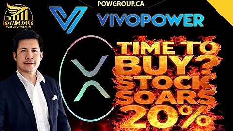 VivoPower Explodes 20%... Time To Buy VVPR Stock? Why Is It Up Today?