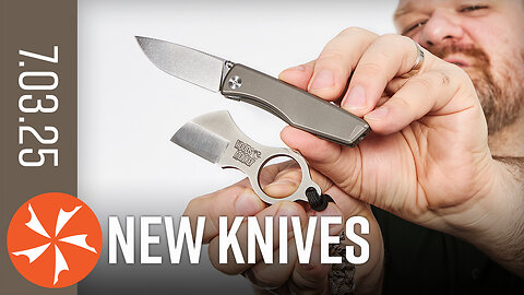 Don’t Overlook These - New Knives July 3rd, 2025 at KnifeCenter