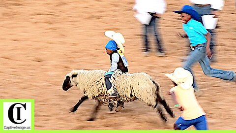 Mutton Bustin' - 69th Okmulgee Roy LeBlanc Invitational Rodeo 2024