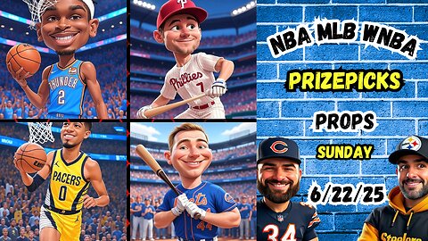 🔥9 HOT NBA PROPS | ⚾️ MLB PROPS TODAY | 🏀 WNBA PROPS | SUNDAY 6/22/25