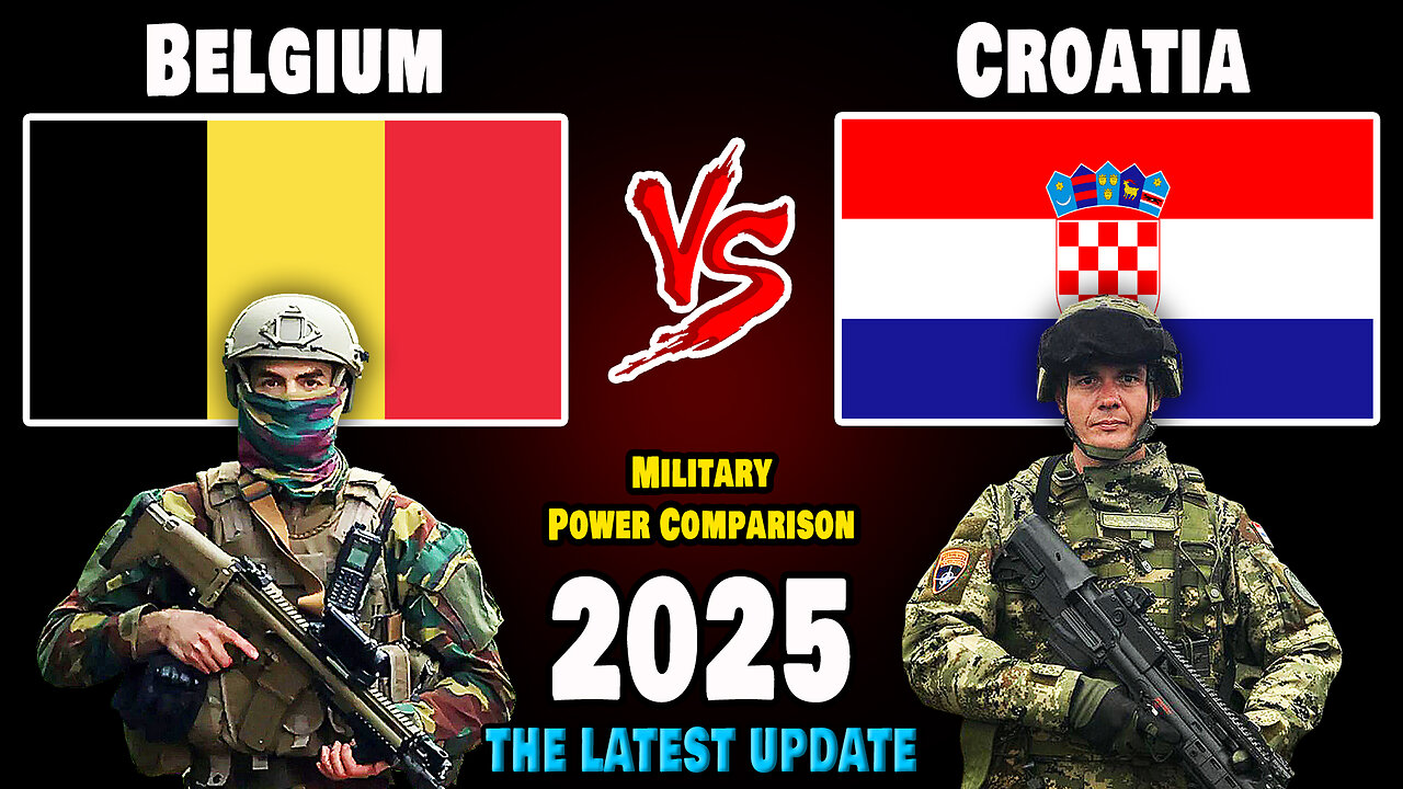 Belgium vs Croatia Military Power Comparison 2025 | Croatia vs Belgium Military Power 2025